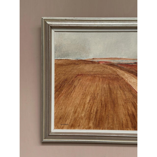 Nils Essen, Rustic Landscape, 1950s, Oil Painting on Canvas, Framed For Sale - Image 6 of 18