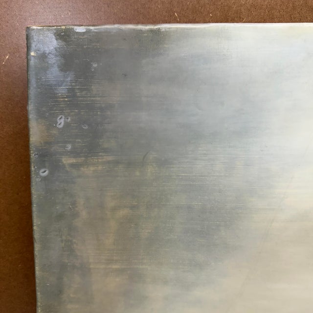 Hiro Yokose Landscape Painting Oil Wax Encaustic Signed Dated 2001 #3448 19 X 19 For Sale - Image 4 of 18