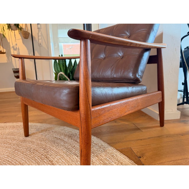 FD 164 Lounge Chair by Arne Vodder for Cado, 1960s For Sale - Image 4 of 18