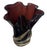 Camozzo Signed Camozzo Dark Amethyst & Gold Fleck Murano Glass Vase. Italy, Late 20th C. For Sale - Image 4 of 9