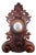 Black Forest Clock with Fox & Bird, 1920 For Sale