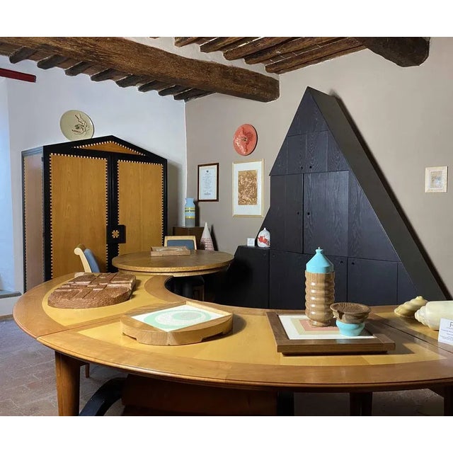 Triangular Sideboard by Ferdinando Meccani for Meccani Arredamenti, 1970 For Sale - Image 6 of 8