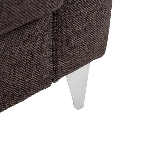 Brown Grey Fabric Three-Seater Sofa from Ewald Schillig For Sale - Image 4 of 12