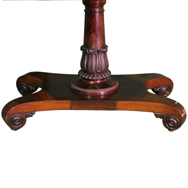 Regency Rosewood Card Table, 1840 For Sale - Image 6 of 11