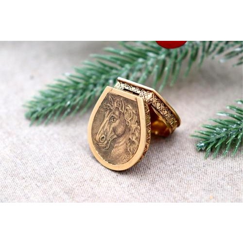Pill Box in 19.2k Gold For Sale - Image 5 of 7