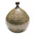 Vintage 5” Organic Studio Pottery Bottle Vase With Earth-Tone Glaze For Sale
