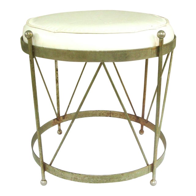 Midcentury Chrome Tabouret Vanity Stool Chairish