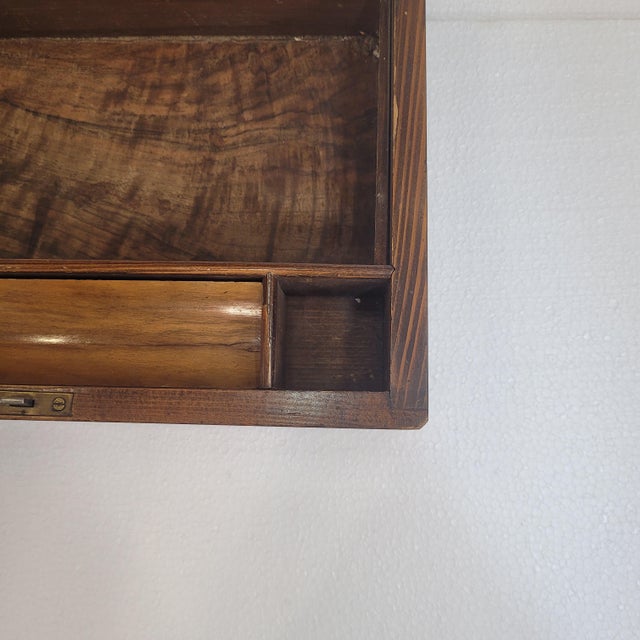 20th Century Ships Desk in Wood, England For Sale - Image 4 of 18