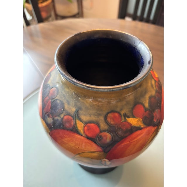 Early 20th Century William Moorcroft Very Large Pomegranate Pattern Vase For Sale - Image 5 of 9