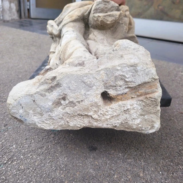 Figurative Sculpture, 17th Century, Stone For Sale - Image 15 of 17