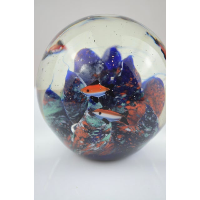 Murano Glass Aquarium Fish Paperweight, Italy, 1960s For Sale - Image 10 of 18
