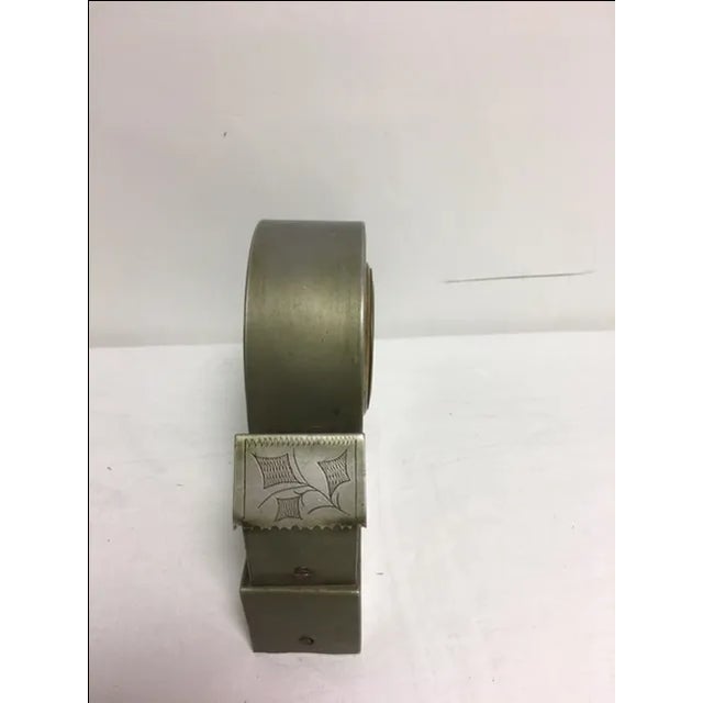 Shell Antique Art Deco German Clock For Sale - Image 7 of 7