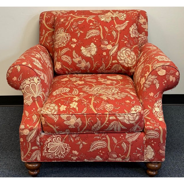 Traditional Martha Stewart for Bernhardt Upholstered Chair For Sale - Image 3 of 4