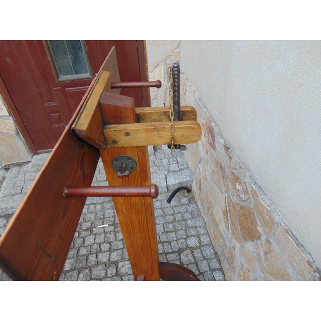 Wooden Stand Or Hanger, 1950s For Sale - Image 12 of 14