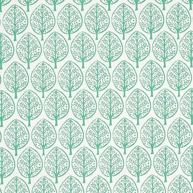 Inspired by the forest surrounding her cottage in rural England, printmaker Molly Mahon created this joyful, stylized...