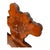 Wood Vintage Sculptural Live-Edge Wood Wall Clock With Organic Tree Form For Sale - Image 7 of 11