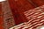 9x12 Modern Abstract Moroccan Style Wool Rug: Earthy Terracotta & Crimson For Sale - Image 4 of 11