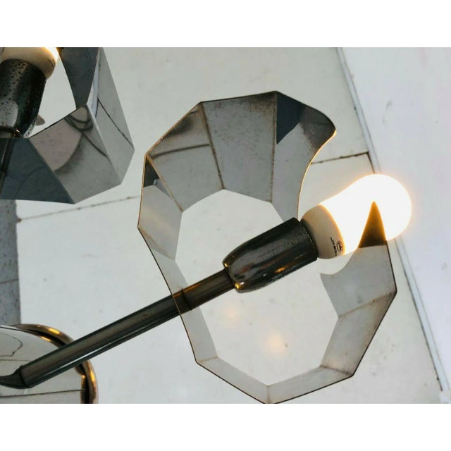Mid-Century 6-Light Chandelier, 1960s For Sale - Image 4 of 12