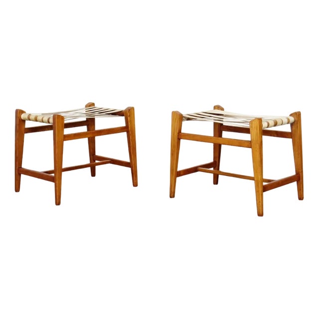 Set of Stools from Jizba For Sale