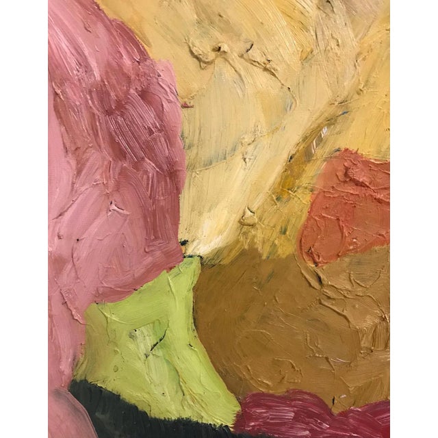 Franz Stirnimann, Abstract Composition, Oil on Canvas, 1989 For Sale - Image 4 of 7