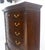 Chippendale Drexel Mahogany 8 Drawers 6' Tall Brass Pull High Boy Chest Dresser MINT For Sale - Image 3 of 14