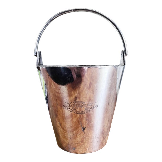 1910 Silver Plated Ice Bucket From the Aberdeen Steamship Line For Sale
