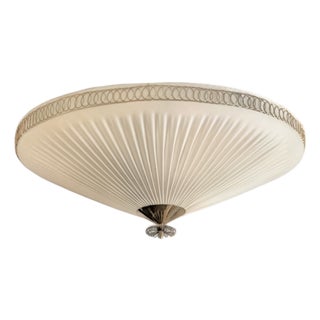 Large Vintage Finnish Flush Mount in the style of Paavo Tynell, 1950s For Sale