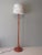 Vintage Scandinavian Pine Floor Lamp with Bespoke Lampshade, 1960s For Sale - Image 9 of 9