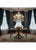 Large Florentine Tole Chandelier with Murano Glass Flowers, Italy, 1950s For Sale - Image 4 of 18