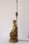 1950s Hollywood Regency Gold Ceramic Buddha Table Lamp For Sale - Image 13 of 17