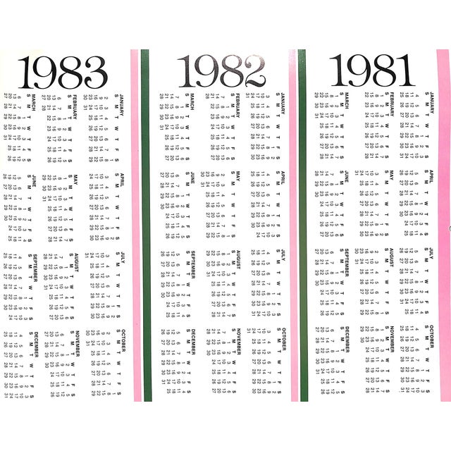 "Preppie Calendar a Prep for All Seasons" 1982 Shadyac, Tom [Created and Written By] For Sale - Image 10 of 12