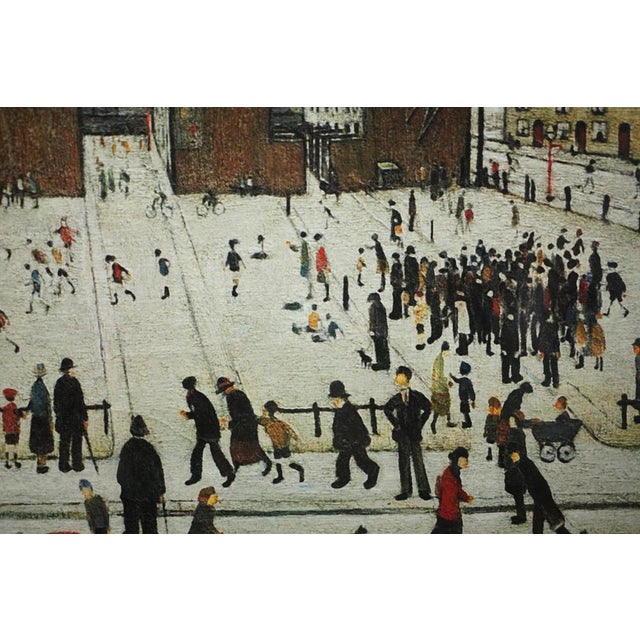 L S Lowry, Saturday Afternoon, Limited Edition Print, Framed For Sale - Image 13 of 18