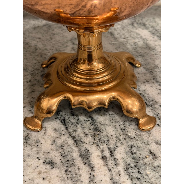 Mid-19th Century Victorian Copper & Brass Samovar Tea Urn, England, C. 1860 For Sale - Image 13 of 18