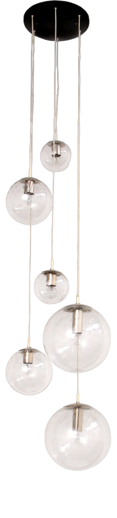 Model B 1285 Hanging Lamp from Raak Amsterdam, Netherlands, 1968
