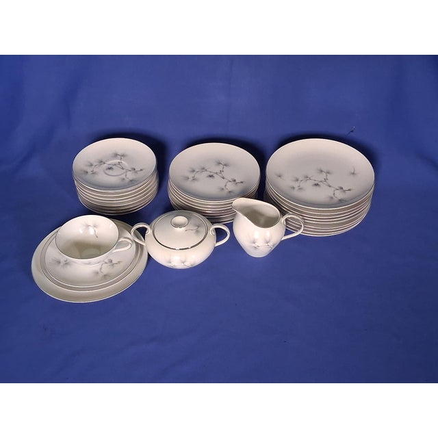 This vintage Mid Century Modern Japanese porcelain fine China tea set was made by the Meito China Co. and they made this...