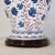 Pair of Vintage Brunschwig & Fils Cadiz Table Lamps With Lid - Blue and White Ceramic With Boar and Deer Motif For Sale - Image 12 of 18