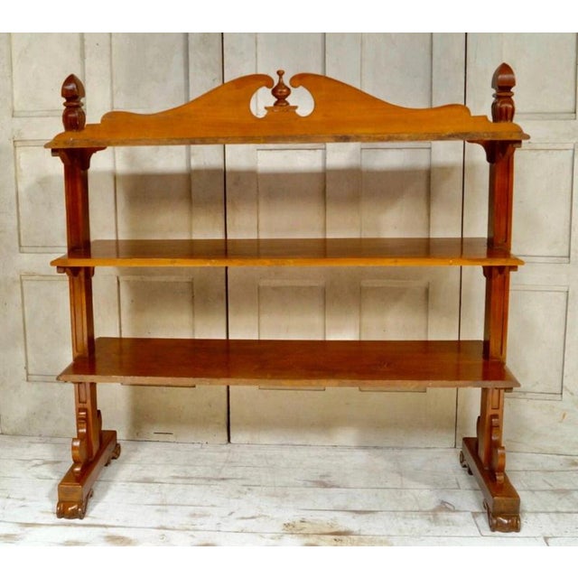 Antique William IV Mahogany Three-Tier Buffet, 1830 For Sale - Image 6 of 8