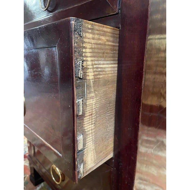 Traditional Empire Bedside Chest of Drawers For Sale - Image 3 of 8