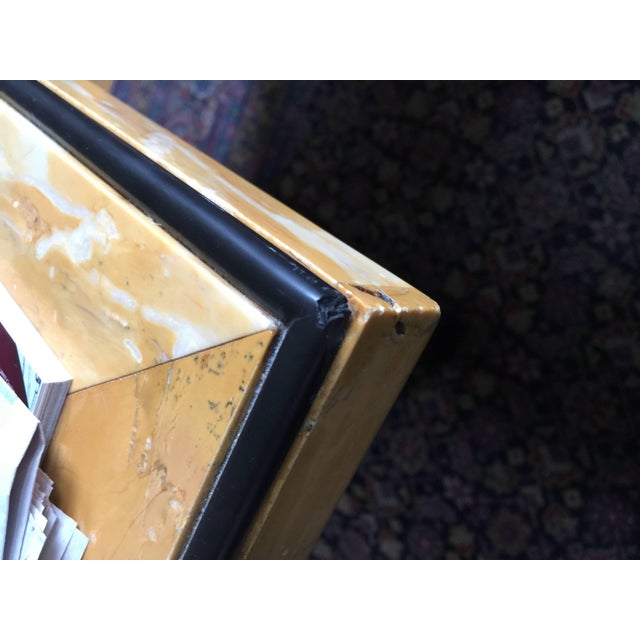 Neoclassical 19th Century Italian Pietre Dure Rectangular Marble Table Top For Sale - Image 3 of 5