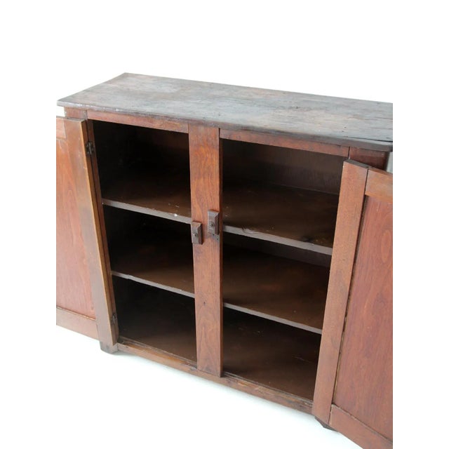 Early 20th Century Antique Primitive Cabinet For Sale - Image 5 of 12