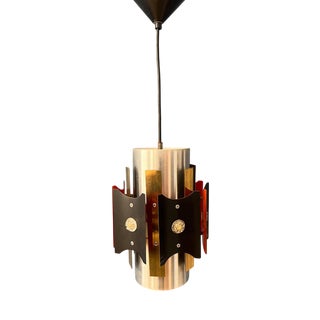 Vintage Space Age Pendant Lamp from Lakro Amstelveen For Sale
