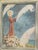 Modern 1940s Oil Painting of St, Francis With Angel Wings For Sale - Image 3 of 5