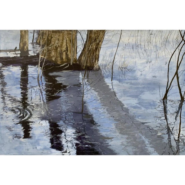 Early 21st Century Izabela Kita, Immersed View, 2020, Acrylic on Canvas For Sale - Image 5 of 5