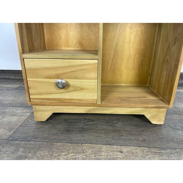 Rosewood Bookcase with Drawer For Sale - Image 4 of 15