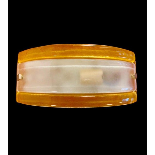 1970s Vintage Wall Lights from Mazzega, 1970, Set of 4 For Sale - Image 5 of 7