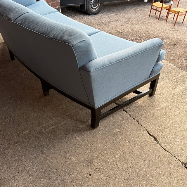 Curved Sofa Highest Quality Mid-Century Modern Sofa Dunbar Probber Attribution For Sale - Image 10 of 12