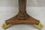 Maitland - Smith Maitland Smith French Empire Regency Leather Top Brass Feet Center Drum Table For Sale - Image 4 of 12