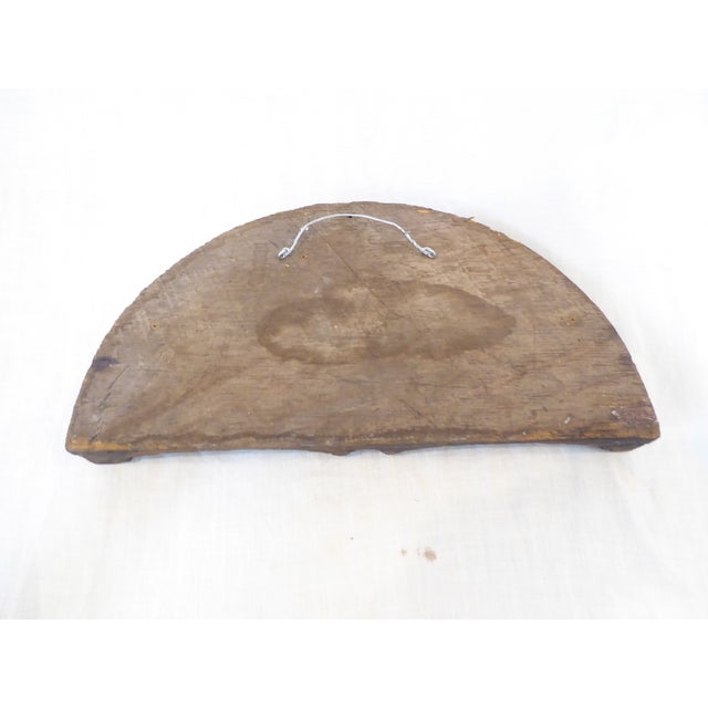 This hand carved shell is an architectural fragment measuring 7.5"H x 15"L x 1.75"D.