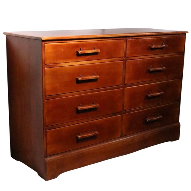 Mid 20th Century Cushman Colonial Peter Schuyler Six Drawer Dresser For Sale - Image 10 of 15