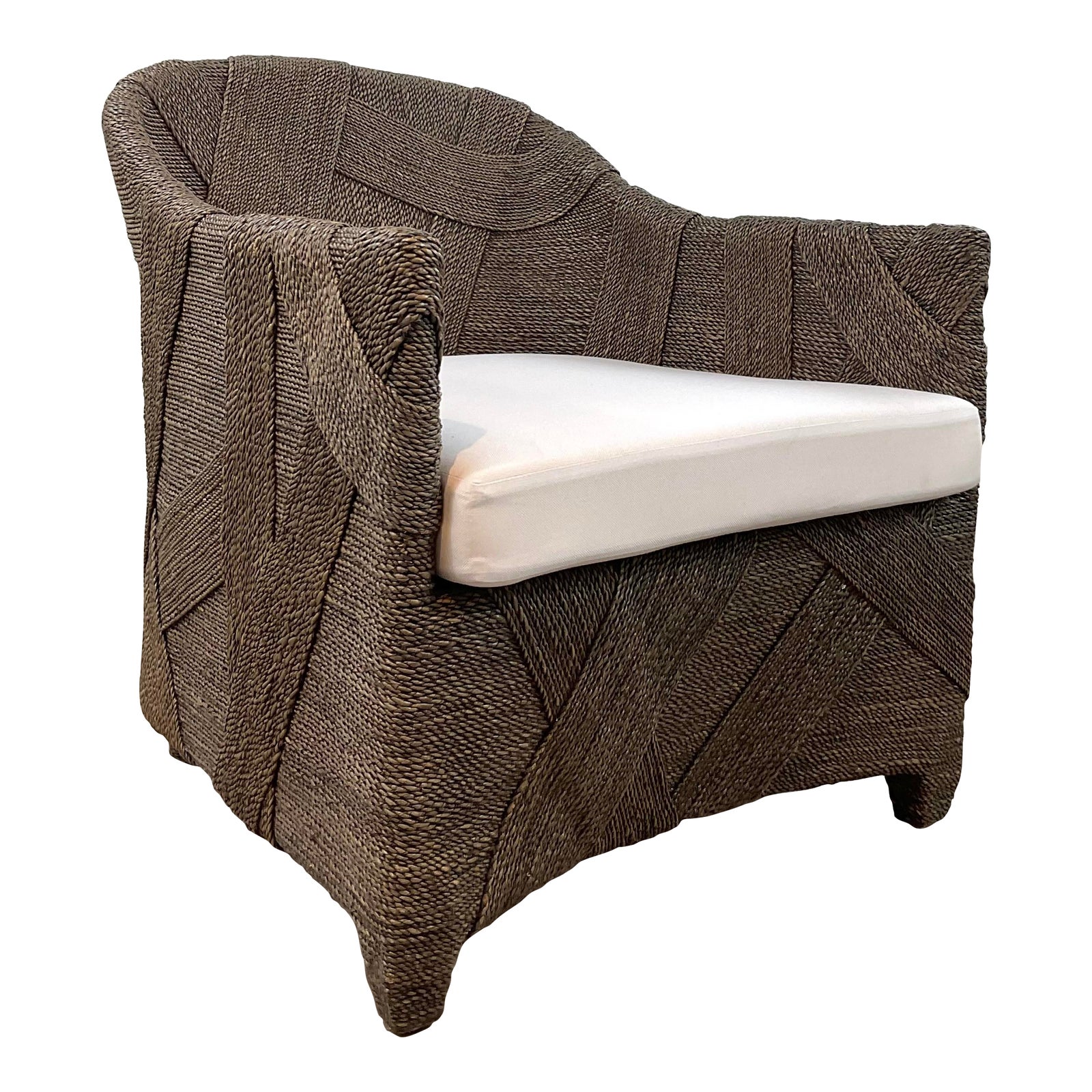 Made Goods Organic Modern Mocha Lampakany Jayceon Lounge Chair Chairish